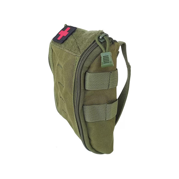 Підсумок IFAK Rip-Away (PRO Series) колір ОЛИВА 20x15x5 см з Кордури 1000D кріплення MOLLE, PRO-Aptechka